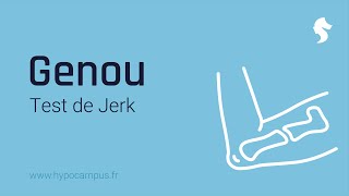 Genou  Test de Jerk [upl. by Rodmann14]