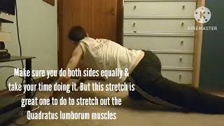 The Correctives ep 64 Quadratus Lumborum Stretch [upl. by Aicnelav683]