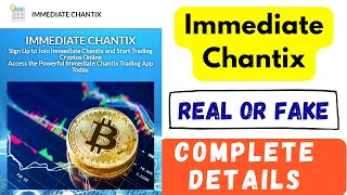 Immediate Chantix Real or Fake  Immediate Chantix Review  Immediate 800 Chantix Crypto Scam [upl. by Enniroc]