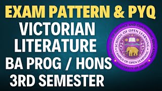 Victorian Literature Exam Pattern Previous Year Paper Du sol ba prog ba hons third semester Nep [upl. by Egan818]