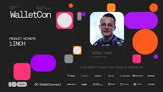 1inch  Sergrey Kunz  Keynote  WalletCon II 2024 [upl. by Anoed908]