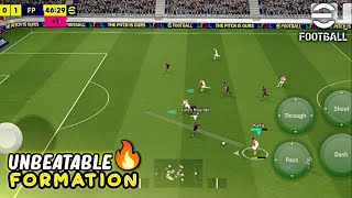 Unbeatable Formation You Must Try in eFootball 2025 Mobile [upl. by Rubina140]