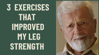 Seniors 3 Simple Exercises that improve leg strength [upl. by Zailer419]