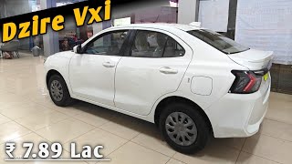 New Dzire VXI Facelift Model Detailed Review amp Walkaround dzire marutidzire [upl. by Yawnoc]