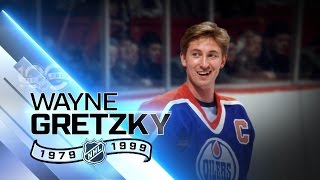 Wayne Gretzky all time leader in goals points [upl. by Ybbil]