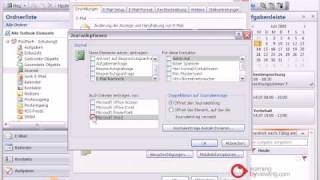 Outlook Tutorial Deutsch Journal [upl. by Reyem287]