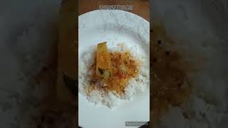 today lunch menu recipe shortvideo November 14 sambar Kurla kilangu fry karuvadu [upl. by Pillsbury]