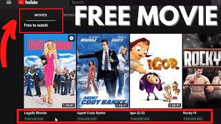 How To Find amp Watch Movies On YouTube [upl. by Nwahsir]