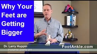 Why Your Feet Are Getting Bigger as You Get Older with Seattle Podiatrist Larry Huppin [upl. by Cheyne472]