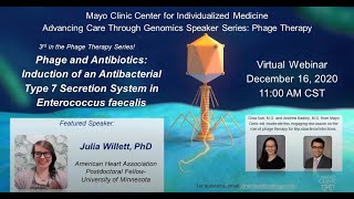 Phage and AntibioticsInduction of an Antibacterial Type 7 Secretion System in Enterococcus faecalis [upl. by Tennies202]