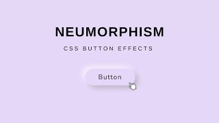 Easy Neumorphism Button with CSS Hover Effects  Elementor Tutorial [upl. by Maddalena]