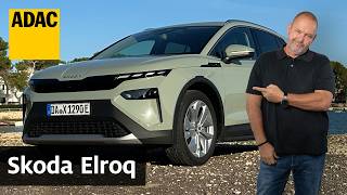 Elektrisches Kompakt SUV Skoda Elroq 85 im Fahrbericht  ADAC [upl. by Arimihc]