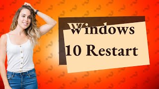 How to force restart Windows 10 [upl. by Clancy]