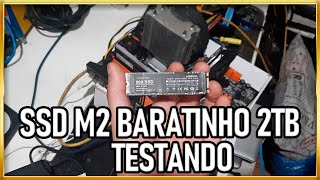 TESTEI SSD NVME SAMSUNG 980 2TB DO ALIEXPRESS Baratinho  Funciona [upl. by Anerol]