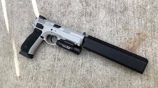 ASG CZ75 SP01 Shadow  Gray Airsoft Version [upl. by Lian428]