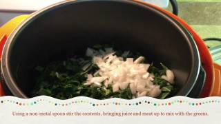 How To Cook Slap Your Momma Collard Greens [upl. by Ayerf]