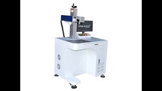 What can a 50w Fiber laser marking machine do [upl. by Anifesoj]