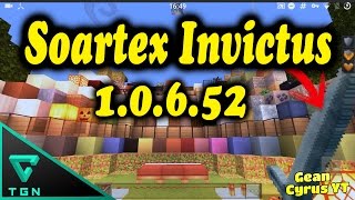 Minecraft PE 106 Con soartex Invictus cs shaders como en pc Apk modificado Minecraft pe [upl. by Mandler]