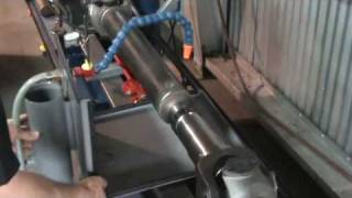 Heat Straightening amp Balancing a Drive Line  Drive Shaft [upl. by Klehm]