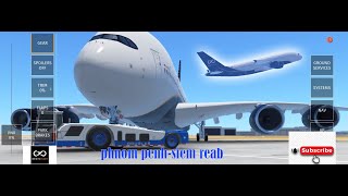 infinite flight airbus a380 takeoff from phnom penh to siem reab [upl. by Ulrikaumeko]