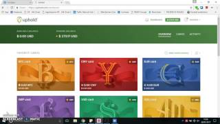 Convertire bitcoin in euro  Come prelevare i bitcoin Tutorial uphold italiano  Bitcoin ita [upl. by Jenda841]