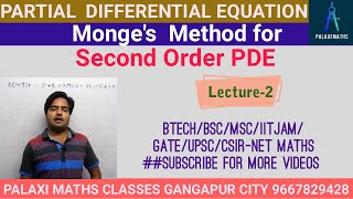 Partial Differential Equation ।।Monges Method।।Second Order PDE ।।By TR Sir [upl. by Eldreeda678]