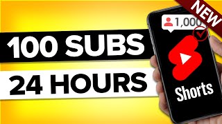 How to Get Your First 100 Subscribers on YouTube in 24 Hours 2024 Update [upl. by Gile]