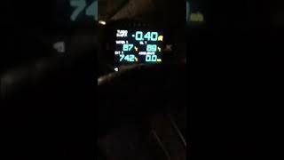 LUFI X1 OBD2 Multi function gauge on Volkswagen scirocco 14T [upl. by Anawad]