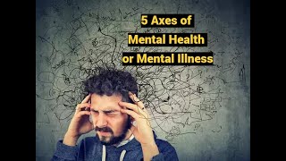 5 Axes of Mental Health or Mental Illness [upl. by Artenahs]