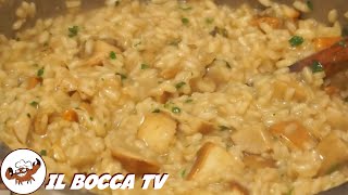 109  Risotto ai funghi porcinida leccà anche langolini primo piatto autunnale semplicissimo [upl. by Dranik]