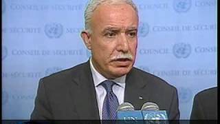 Goldstone Report Riyad alMalki at the UN [upl. by Emor]