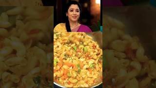 Anupama meking pasta 😋 😍  food ytshorts asmr pasta [upl. by Annazus]