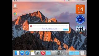 WIndows 7 transformed into Mac OS X Sierra 1012 [upl. by Boleyn]