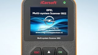 iCarsoft i902  Zo kan je Opel uitlezen op foutcodes met deze OBD Scantool [upl. by Ativoj]