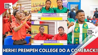 Herh TIE BREAKER 😳 Prempeh Do a Riddle Comeback Against MFANSTIPIM School NSMQ 2024 [upl. by Berlin]