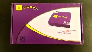 Jynxbox Live  IPTV Box  Unboxing amp Setup [upl. by Rehpotirhc616]