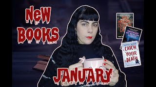 UPCOMING HORROR BOOK RELEASES  JANUARY 2024 [upl. by Joelly]