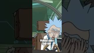 Estoy sufriendo por favor ayúdame wubbalubbadubdub rickandmorty ricksanchez [upl. by Qifar]