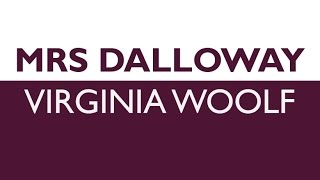 Mrs Dalloway by Virginia Woolf Book Reading Welsh English Female Voice [upl. by Aneeres]