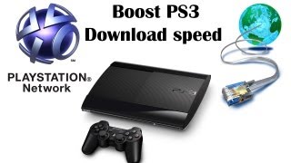 Boost PS3 download speed using Proxy server [upl. by Esinwahs]