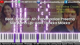 Jimikki Ponnu Piano Tutorial Varisu  Jimikki Ponnu Piano Cover  Swar Sparsh viralvideo trending [upl. by Jillane]