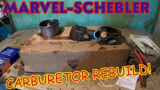 MARVELSCHEBLER carburetor REBUILD TSX 458 Ferguson 30 Tractor [upl. by Navek]