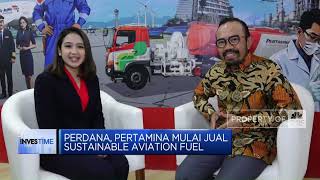 Pertamina Mulai Jual Sustainable Aviation Fuel [upl. by Alexandra582]