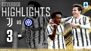 Juventus 32 Inter  Cuadrado Secures Derby Victory with Late Penalty  EXTENDED Highlights [upl. by Mendel]