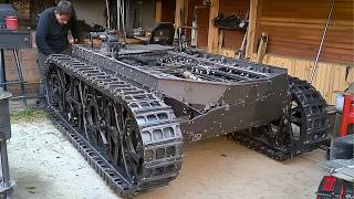 Man Builds TANK for His Son Using Old Vehicle Parts  Start to Finish by meanwhileinthegarage [upl. by Adriane660]