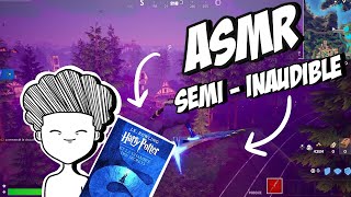 ASMR FORTNITE FR  Lecture semi inaudible de Harry Potter et la chambre des secrets 📖💤 [upl. by Lumbye]