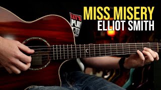 How to Play quotMiss Miseryquot by Elliot Smith Good Will Hunting  Guitar Lesson [upl. by Ynnahc291]