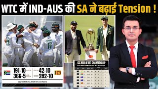 SA vs SL South Africa moves to No2 in WTC Points Table Africa ने बढ़ाई IndiaAustralia की Tension [upl. by Leynad779]