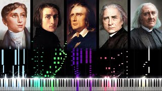 The Evolution of Liszts Music From 10 to 73 Years Old [upl. by Wendolyn250]