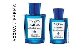 Acqua Di Parma  Blu Mediterraneo Ginepro Di Sardegna Fragrance [upl. by Donalt]